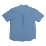 VANS Mens Shirt Blue Houndstooth L