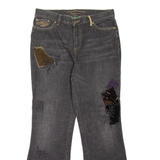 RALPH LAUREN LAUREN JEANS CO. Womens Jeans Grey Regular Bootcut W30 L27