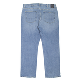 NAUTICA Mens Jeans Blue Relaxed Straight Stone Wash W38 L30