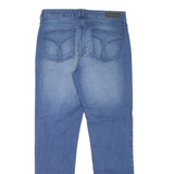 CALVIN KLEIN JEANS Womens Jeans Blue Slim Skinny Stone Wash W30 L30