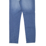CALVIN KLEIN JEANS Womens Jeans Blue Slim Skinny Stone Wash W30 L30