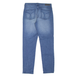 CALVIN KLEIN JEANS Womens Jeans Blue Slim Skinny Stone Wash W30 L30