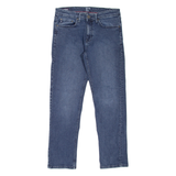 CHAPS Mens Jeans Blue Regular Straight Stone Wash W32 L30