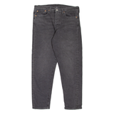 LEVI'S Womens Jeans Grey Regular Tapered W31 L27