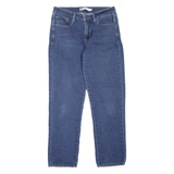 LEVI'S Mid Rise Womens Jeans Blue Slim Skinny W30 L30