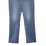 LEVI'S 521 Ultra Low Womens Jeans Blue Slim Skinny Stone Wash W30 L30