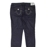 TRUE RELIGION Womens Jeans Blue Slim Skinny W32 L34