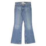 ARMANI EXCHANGE Womens Jeans Blue Regular Flared Stone Wash W30 L31