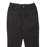 LEVI'S 512 Womens Jeans Black Regular Mom W32 L24