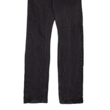 WRANGLER Mens Jeans Black Regular Straight W28 L32