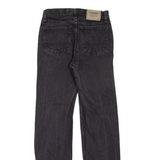 WRANGLER Mens Jeans Black Regular Straight W28 L32