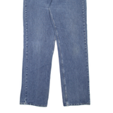 LEE Womens Jeans Blue Regular Straight W33 L34