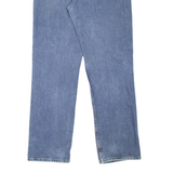 LEE Womens Jeans Blue Regular Straight W33 L34