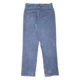 LEE Womens Jeans Blue Regular Straight W33 L34