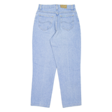 LEE Womens Jeans Blue Regular Mom W24 L24
