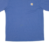 CARHARTT Loose Fit Mens T-Shirt Blue L