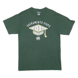 CHAMPION Sacramento State 2019 Graduate Mens T-Shirt Green USA M