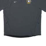 NIKE Baseball Mens Jersey Grey USA V-Neck 2XL