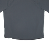 NIKE Baseball Mens Jersey Grey USA V-Neck 2XL