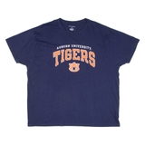 CHAMPION Auburn University Tigers Mens T-Shirt Blue USA 2XL