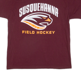 CHAMPION Field Hockey Mens T-Shirt Maroon USA L