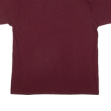 CHAMPION Field Hockey Mens T-Shirt Maroon USA L