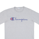 CHAMPION Mens T-Shirt Grey M