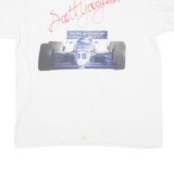 Scott Goodyear Mens T-Shirt White ONE SIZE