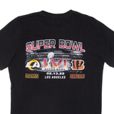 Super Bowl 02.13.22 Mens T-Shirt Black USA L