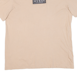 GUESS Mens T-Shirt Beige L