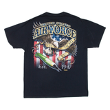 BATTLESPACE American Air Force Mens T-Shirt Black USA XL