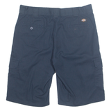DICKIES Mens Workwear Shorts Blue Relaxed L W36
