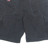 WRANGLER Carpenter Mens Workwear Shorts Blue L W36