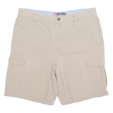 CHAPS Mens Cargo Shorts Brown L W36