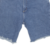 WRANGLER Cut Off Mens Denim Shorts Blue M W32