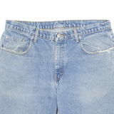 RALPH LAUREN POLO JEANS COMPANY Cut Off Mens Denim Shorts Blue L W36