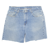 RALPH LAUREN POLO JEANS COMPANY Cut Off Mens Denim Shorts Blue L W36