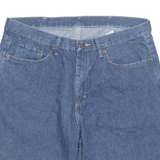 WRANGLER Mens Denim Shorts Blue L W38