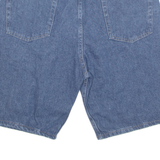 WRANGLER Mens Denim Shorts Blue L W38