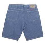 WRANGLER Mens Denim Shorts Blue L W38
