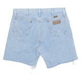 WRANGLER Womens Denim Shorts Blue M W34