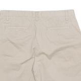 NAUTICA Mens Chino Shorts Beige Classic M W34