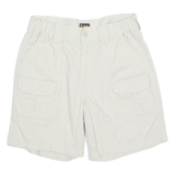 LEE Womens Cargo Shorts Beige M W30