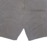WRANGLER Mens Cargo Shorts Grey XL W38