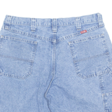 WRANGLER Carpenter Mens Denim Shorts Blue M W34