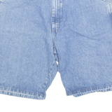 WRANGLER Carpenter Mens Denim Shorts Blue L W36