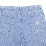 WRANGLER Carpenter Mens Denim Shorts Blue L W36
