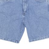 WRANGLER Carpenter Mens Denim Shorts Blue L W38