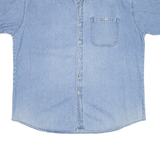 DICKIES Mens Denim Shirt Blue XL