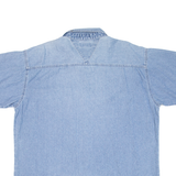 DICKIES Mens Denim Shirt Blue XL